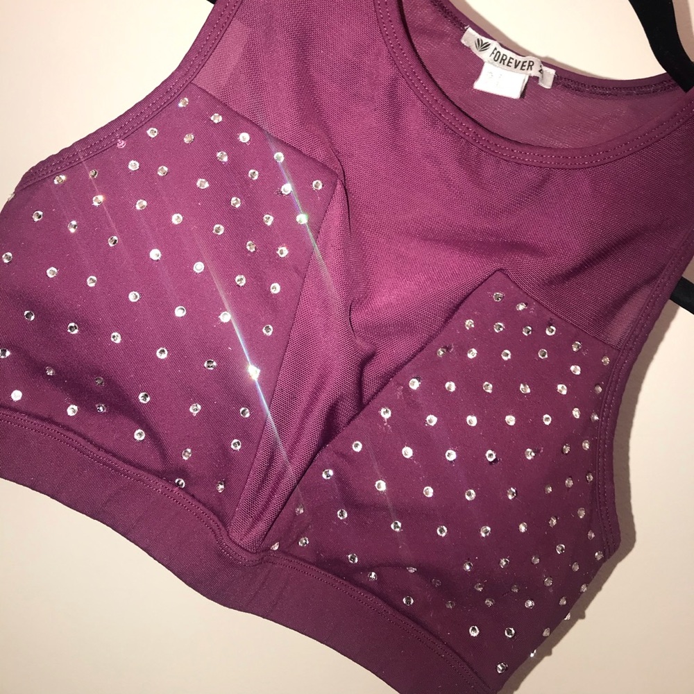 PRO DANCE PRO CHEER AUDITION SPORTS BRA CROP TOP